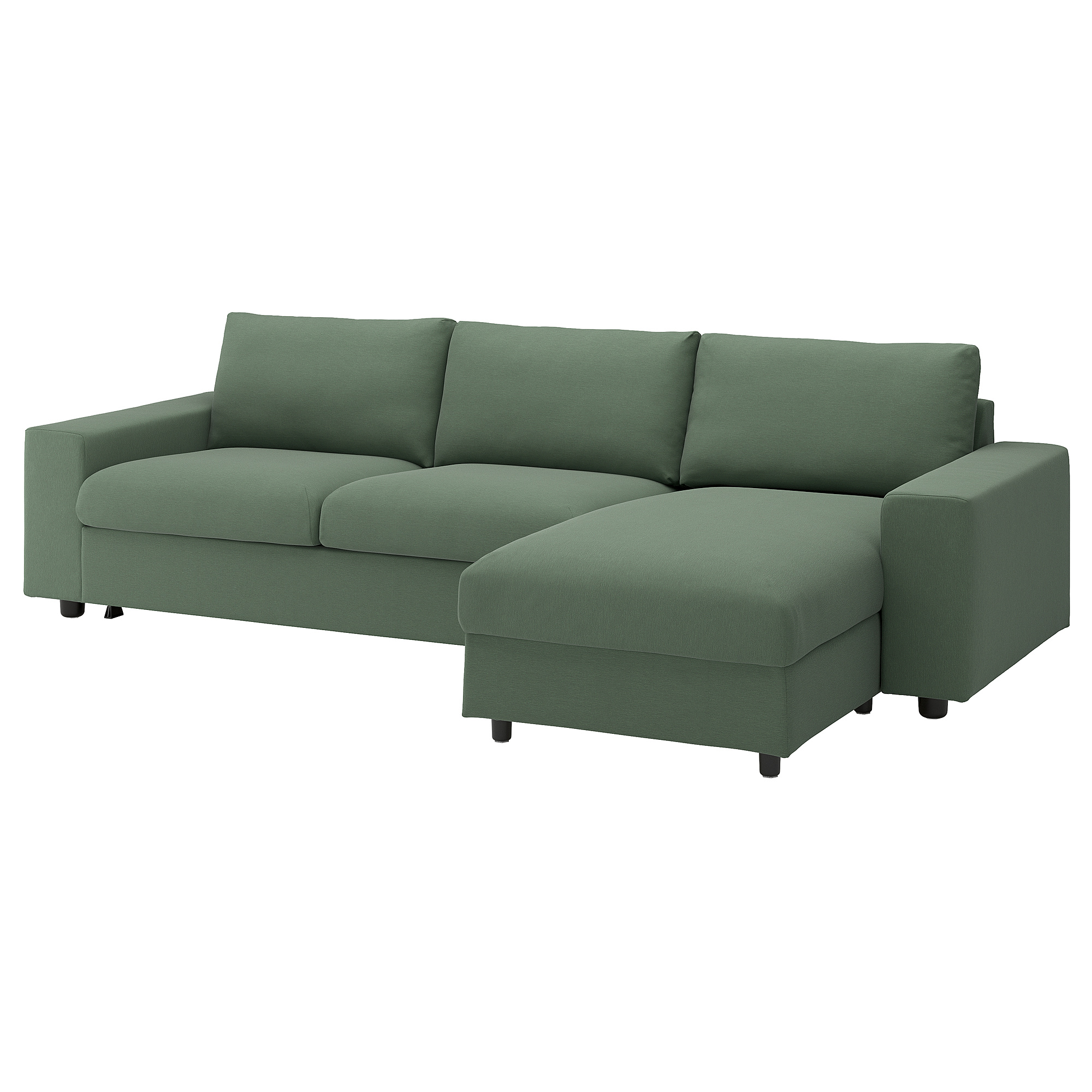 VIMLE 3-seat sofa-bed with chaise longue