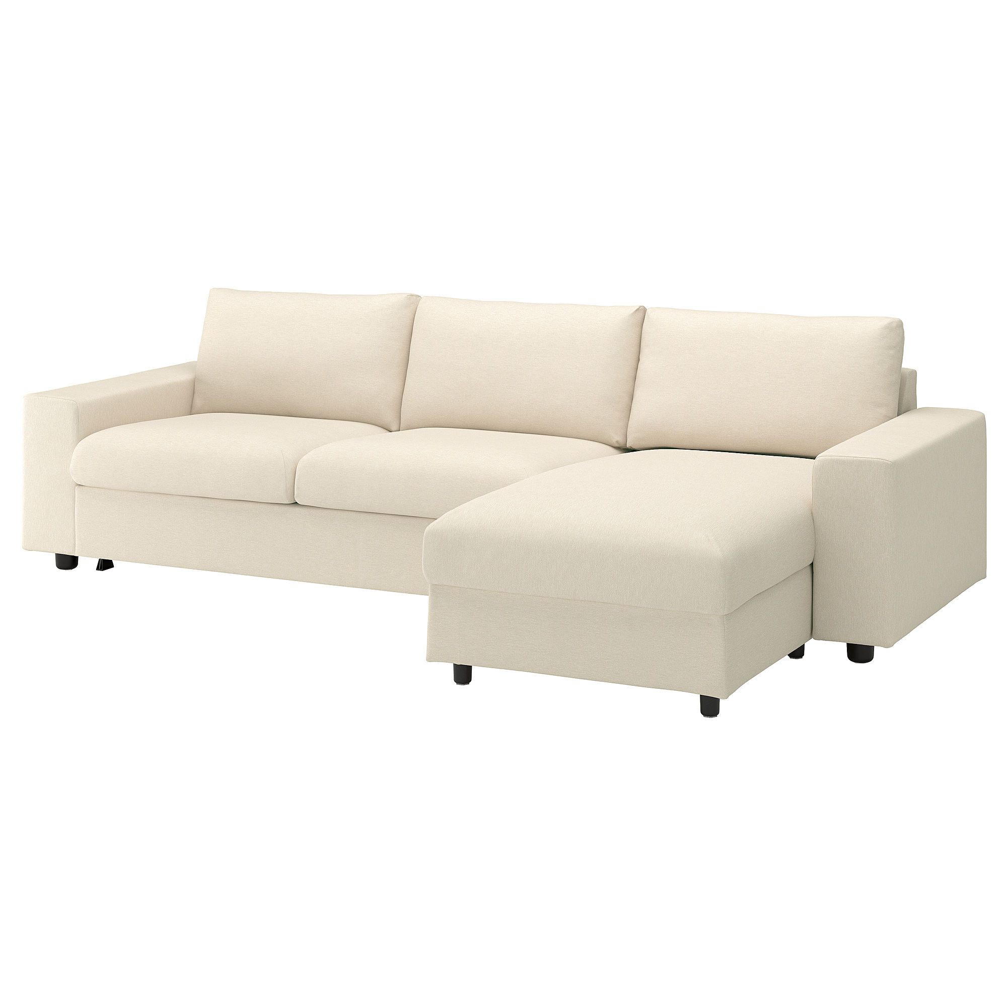 VIMLE 3-seat sofa-bed with chaise longue