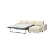 VIMLE 3-seat sofa-bed with chaise longue