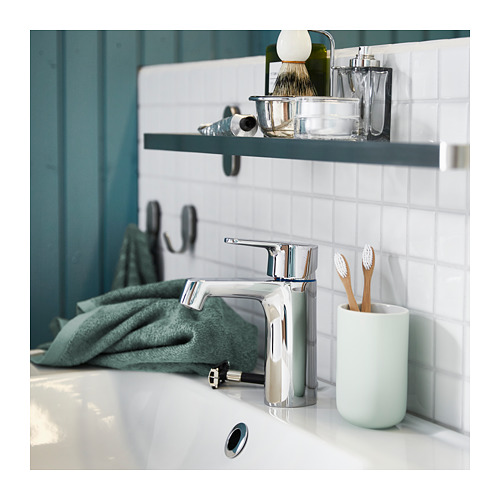 BROGRUND - wash-basin mixer tap with strainer, chrome-plated | IKEA Taiwan Online - PH148782_S4