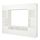 BESTÅ - TV storage combination/glass doors, white/Lappviken white clear glass | IKEA Taiwan Online - PE703188_S1