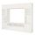BESTÅ - TV storage combination/glass doors, white/Selsviken high-gloss/white clear glass | IKEA Taiwan Online - PE703201_S1