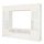 BESTÅ - TV storage combination/glass doors, white/Selsviken high-gloss/white frosted glass | IKEA Taiwan Online - PE703205_S1