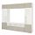 BESTÅ - TV storage combination/glass doors, white/Selsviken high-gloss/beige frosted glass | IKEA Taiwan Online - PE703195_S1