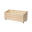 IVAR - storage box on wheels, pine, 78x30 cm | IKEA Taiwan Online - PE797533_S2 