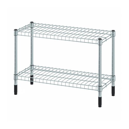 OMAR - shelving unit, galvanised, 60x25x40 cm | IKEA Taiwan Online - PE797537_S4