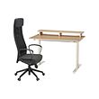 TRAVSPORT/MARKUS desk and chair