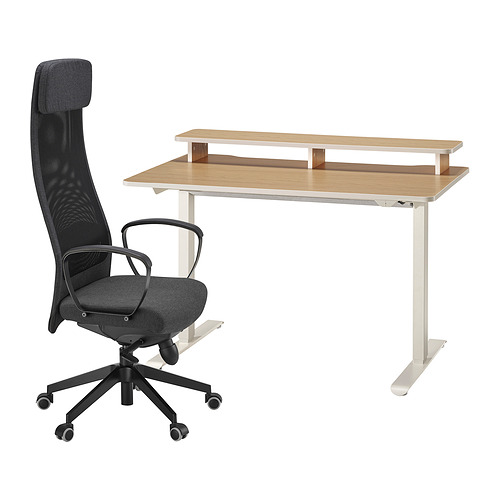 TRAVSPORT/MARKUS desk and chair