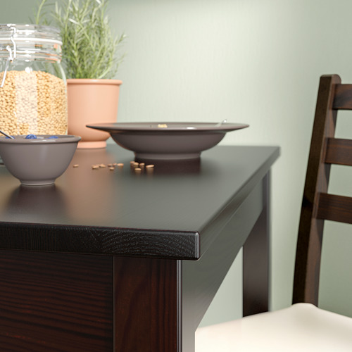 LERHAMN - 桌子, 黑棕色 | IKEA 線上購物 - PE743620_S4