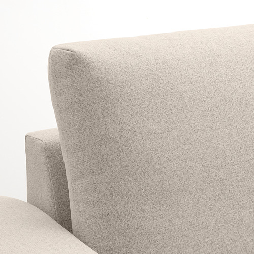 VIMLE - 三人座沙發, 有寬敞扶手/Gunnared 米色 | IKEA 線上購物 - PE842450_S4