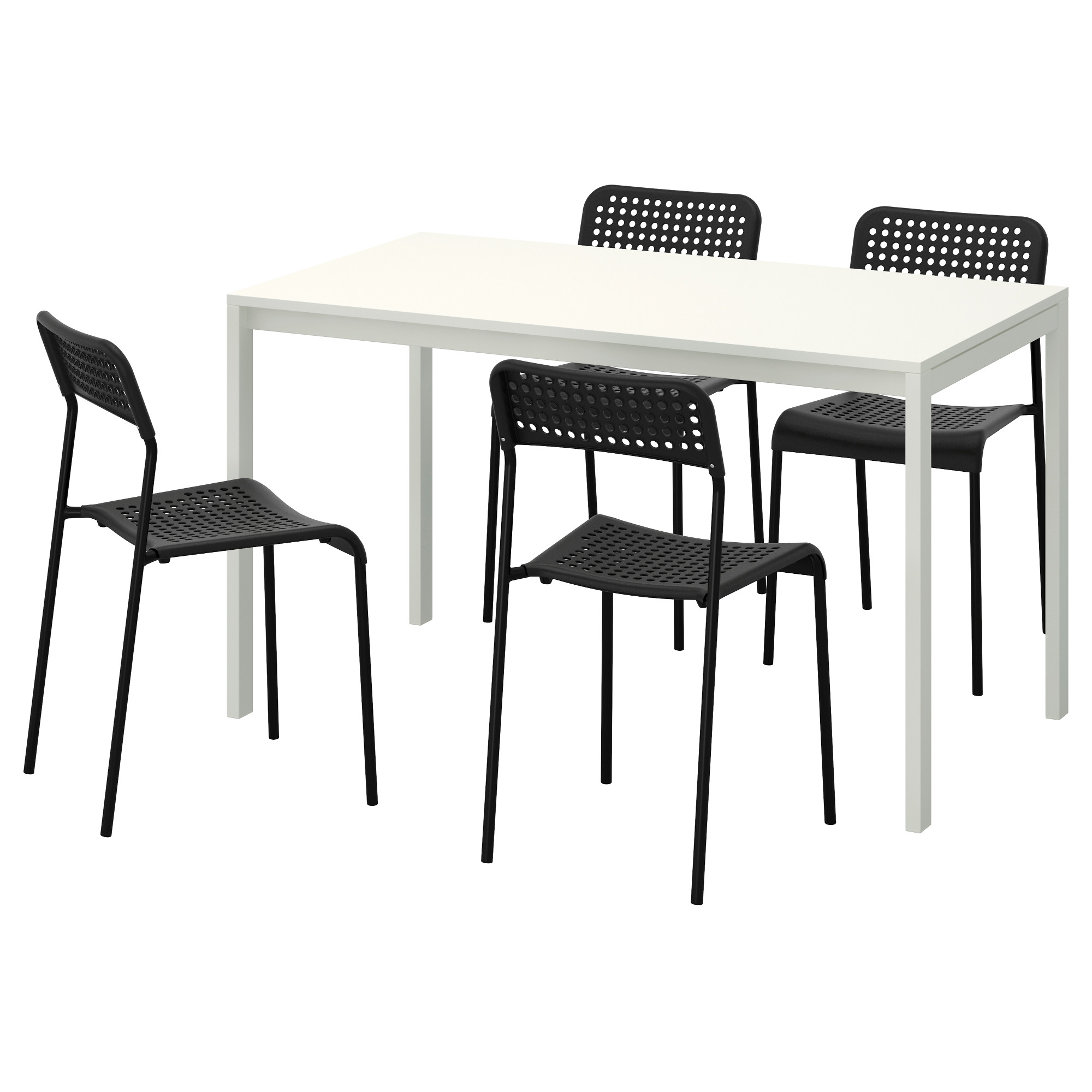 MELLTORP/ADDE 餐桌附4張餐椅