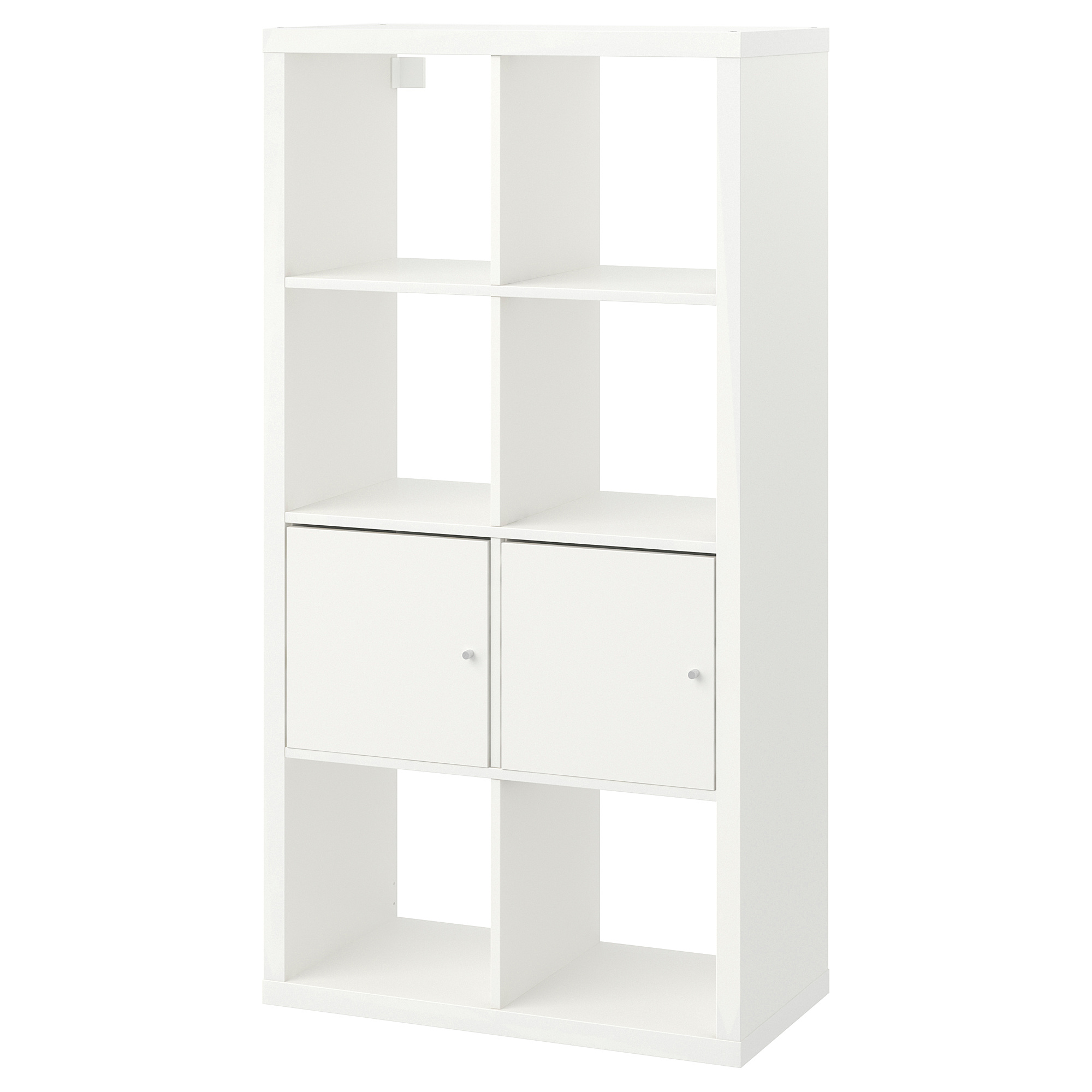 KALLAX shelving unit with doors