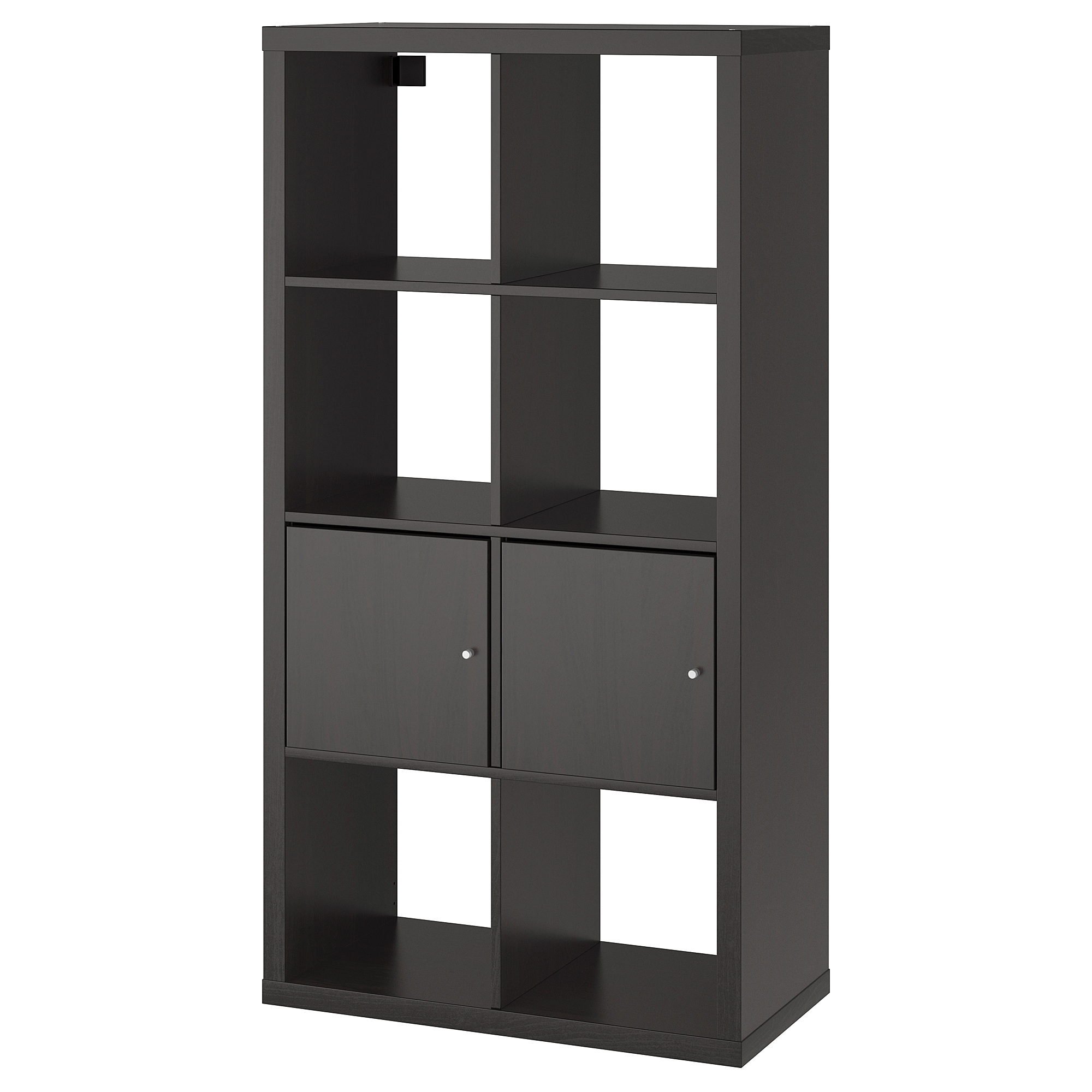 KALLAX shelving unit with doors