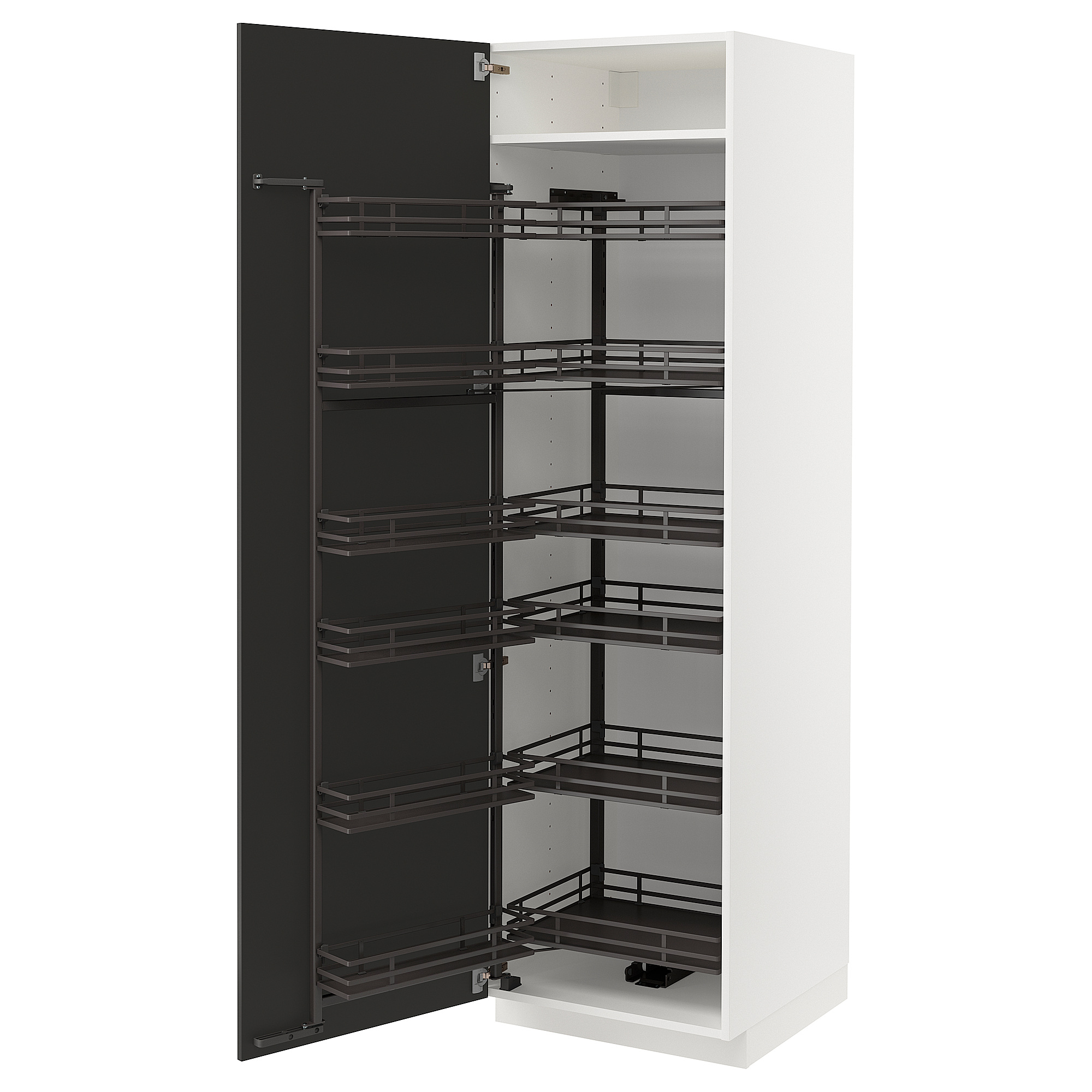 METOD high cabinet with pull-out larder