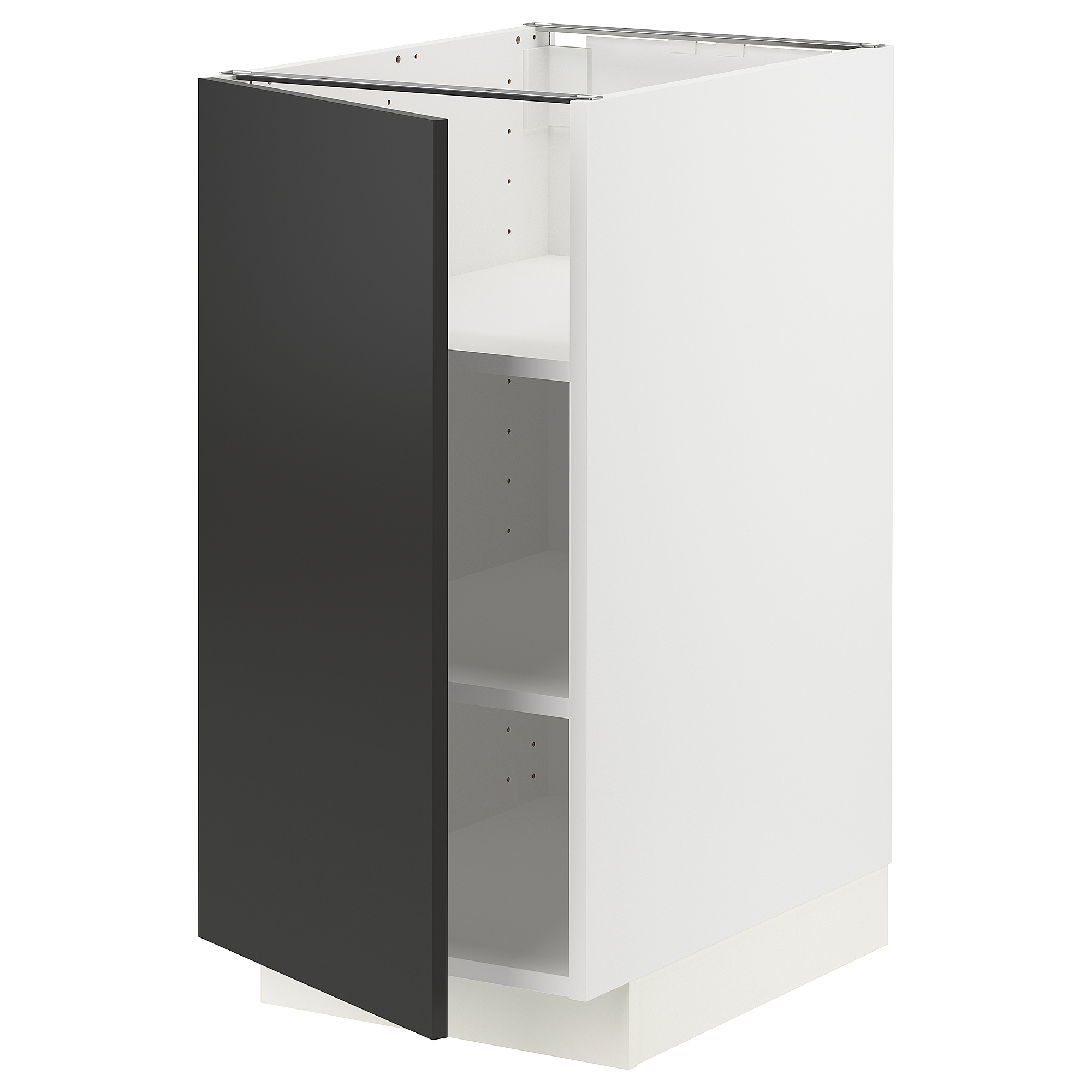 METOD base cabinet with shelves