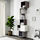 EKET - wall-mounted cabinet combination, white/dark grey/light grey | IKEA Taiwan Online - PE617891_S1