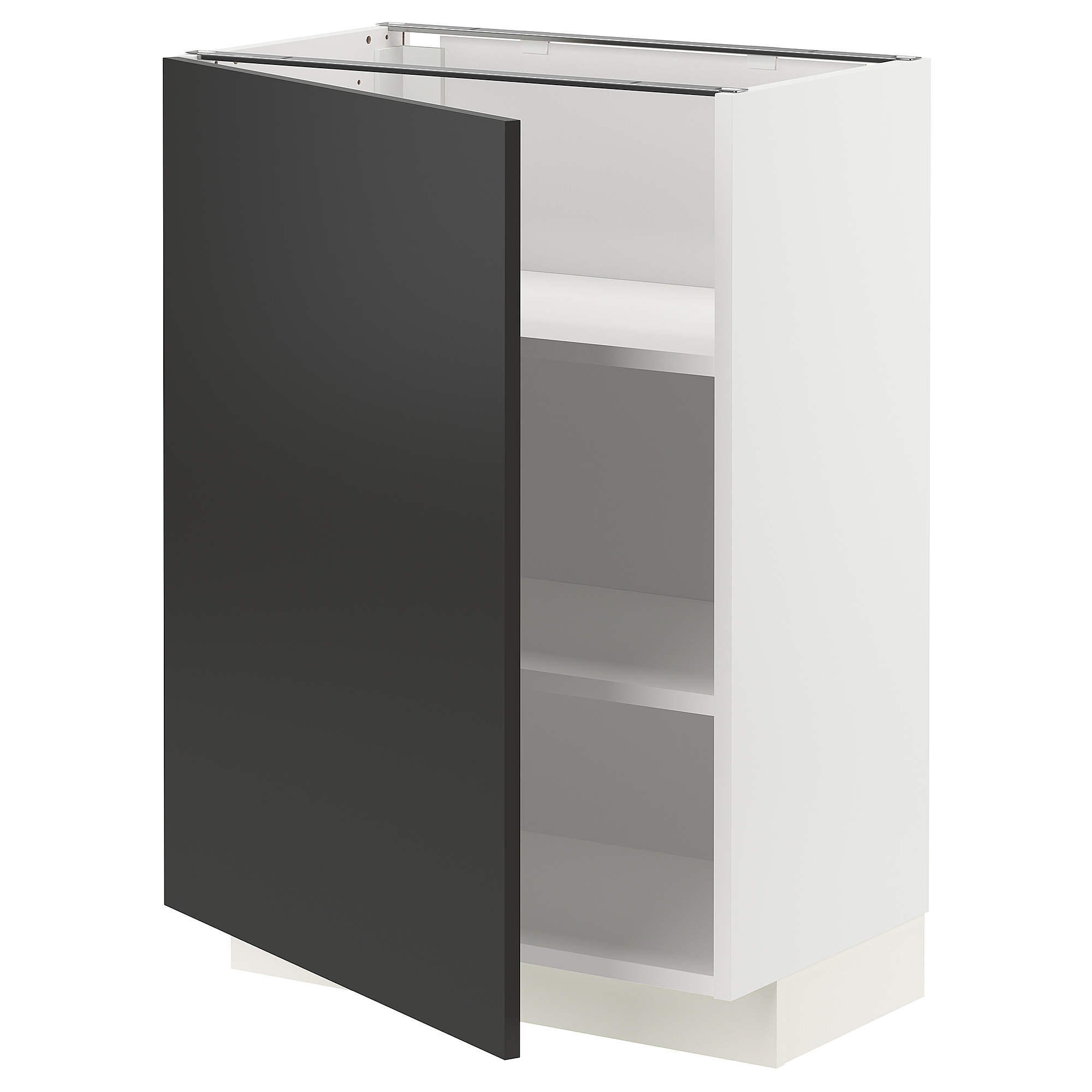 METOD base cabinet with shelves