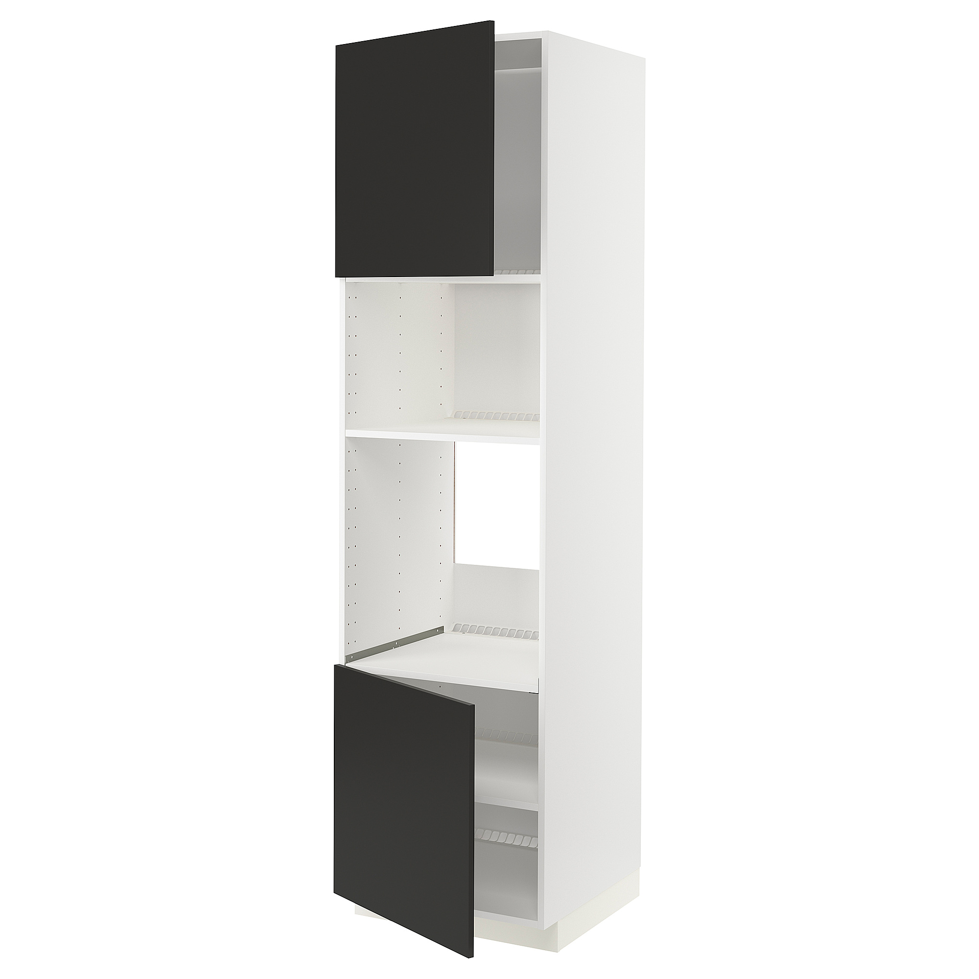METOD hi cb f oven/micro w 2 drs/shelves