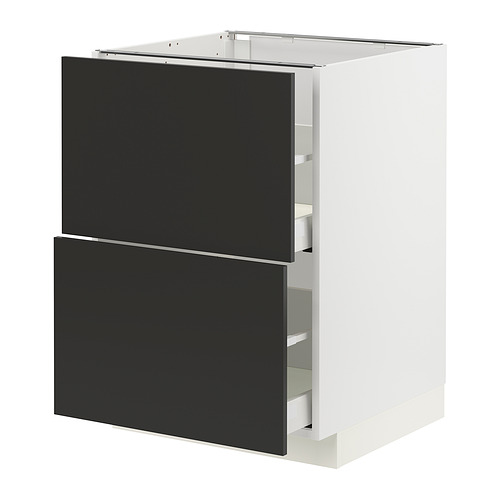 METOD/MAXIMERA base cb 2 fronts/2 high drawers