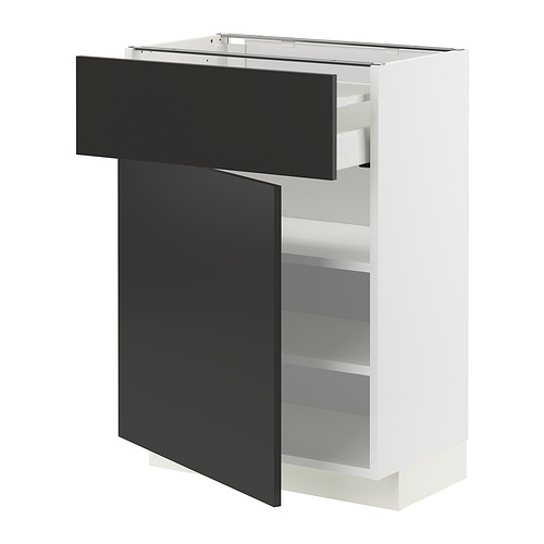 METOD/MAXIMERA base cabinet with drawer/door