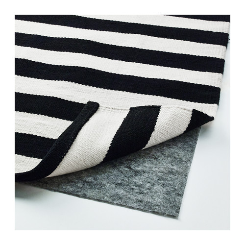 STOCKHOLM - 平織地毯, 手工製/條紋 黑色/淺乳白色,250x350  | IKEA 線上購物 - PE384232_S4