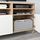 BESTÅ - TV bench with doors, white stained oak effect/Lappviken/Stubbarp white | IKEA Taiwan Online - PE591169_S1