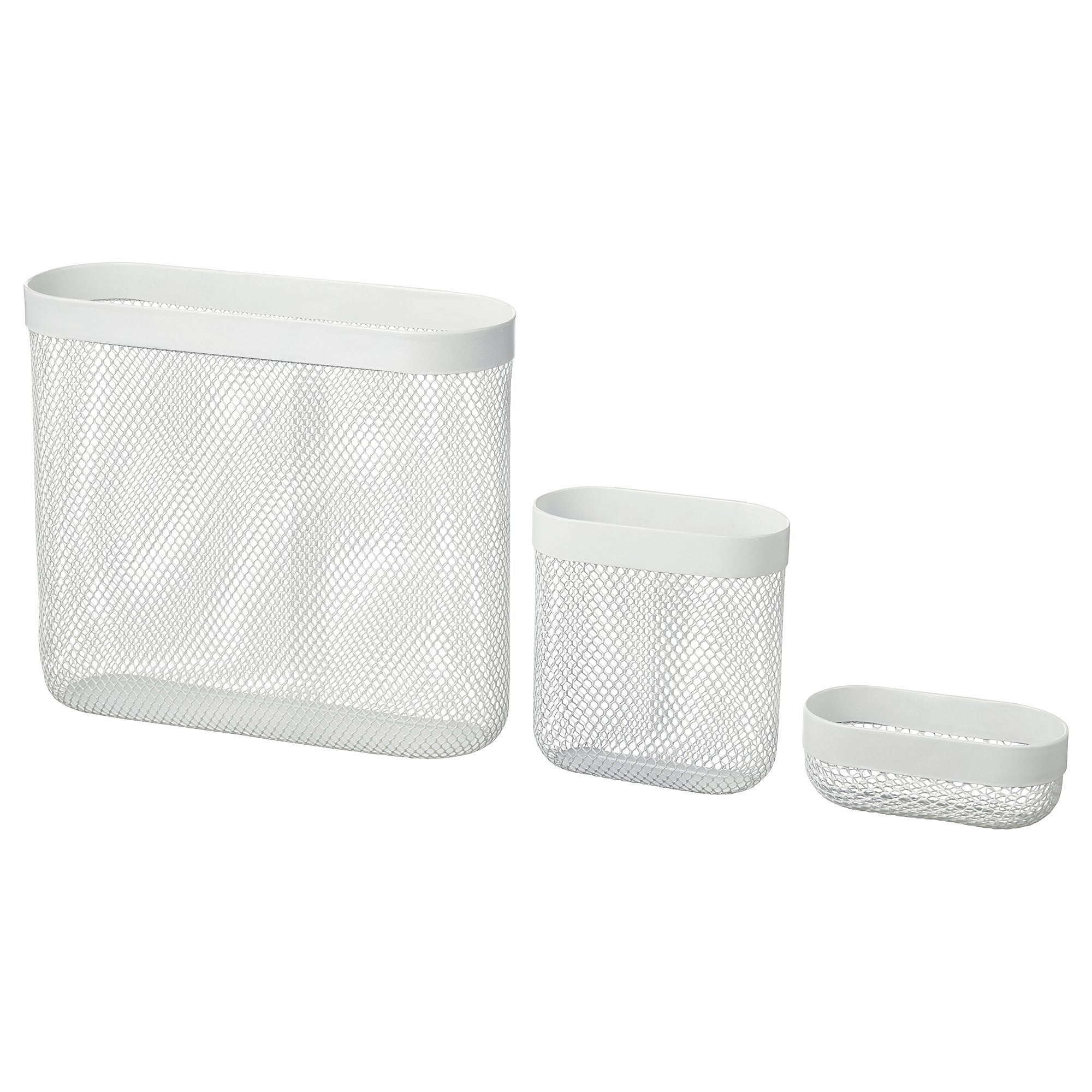 SKÅDIS storage basket, set of 3