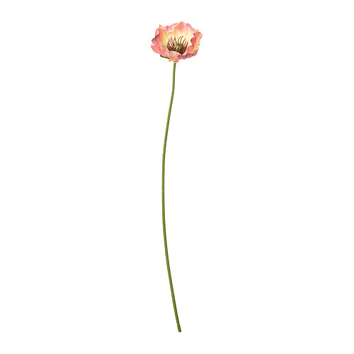 SMYCKA - 人造花, 室內/戶外用 罌粟花/粉紅色, 51 公分 | IKEA 線上購物 - PE988234_S4