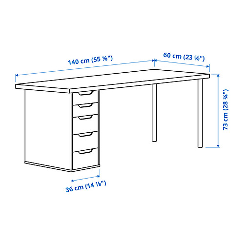 LAGKAPTEN/ALEX desk