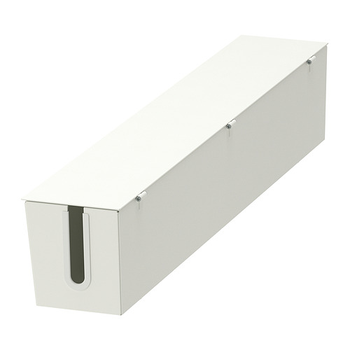 MITTZON - 活動式框架專用電線收納盒, 白色, 80x13 公分 | IKEA 線上購物 - PE921649_S4