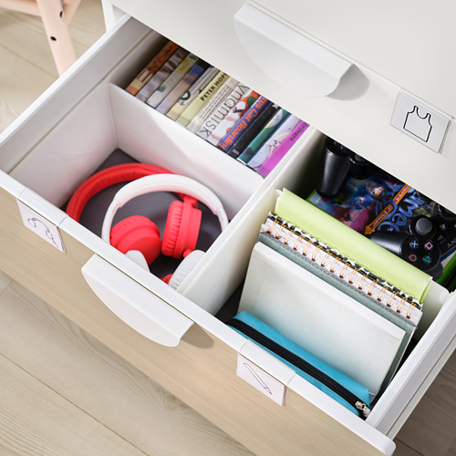 SMÅSTAD/PLATSA - chest of 3 drawers, white/birch | IKEA Taiwan Online - PE797761_S4