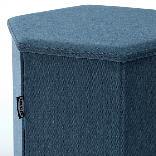 KJUGE pouffe with storage