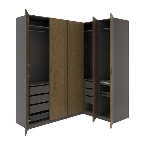 PAX/TONSTAD corner wardrobe