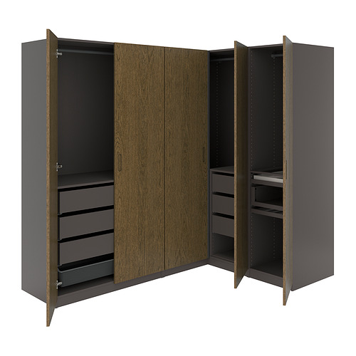 PAX/TONSTAD corner wardrobe
