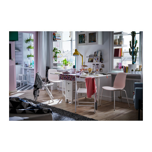 NORDEN - 折疊桌, 白色 | IKEA 線上購物 - PH149800_S4