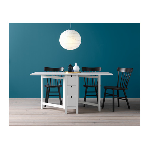 NORDEN - 折疊桌, 白色 | IKEA 線上購物 - PH144379_S4