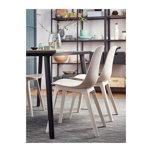 ODGER - chair, white/beige | IKEA Taiwan Online - PH152940_S4
