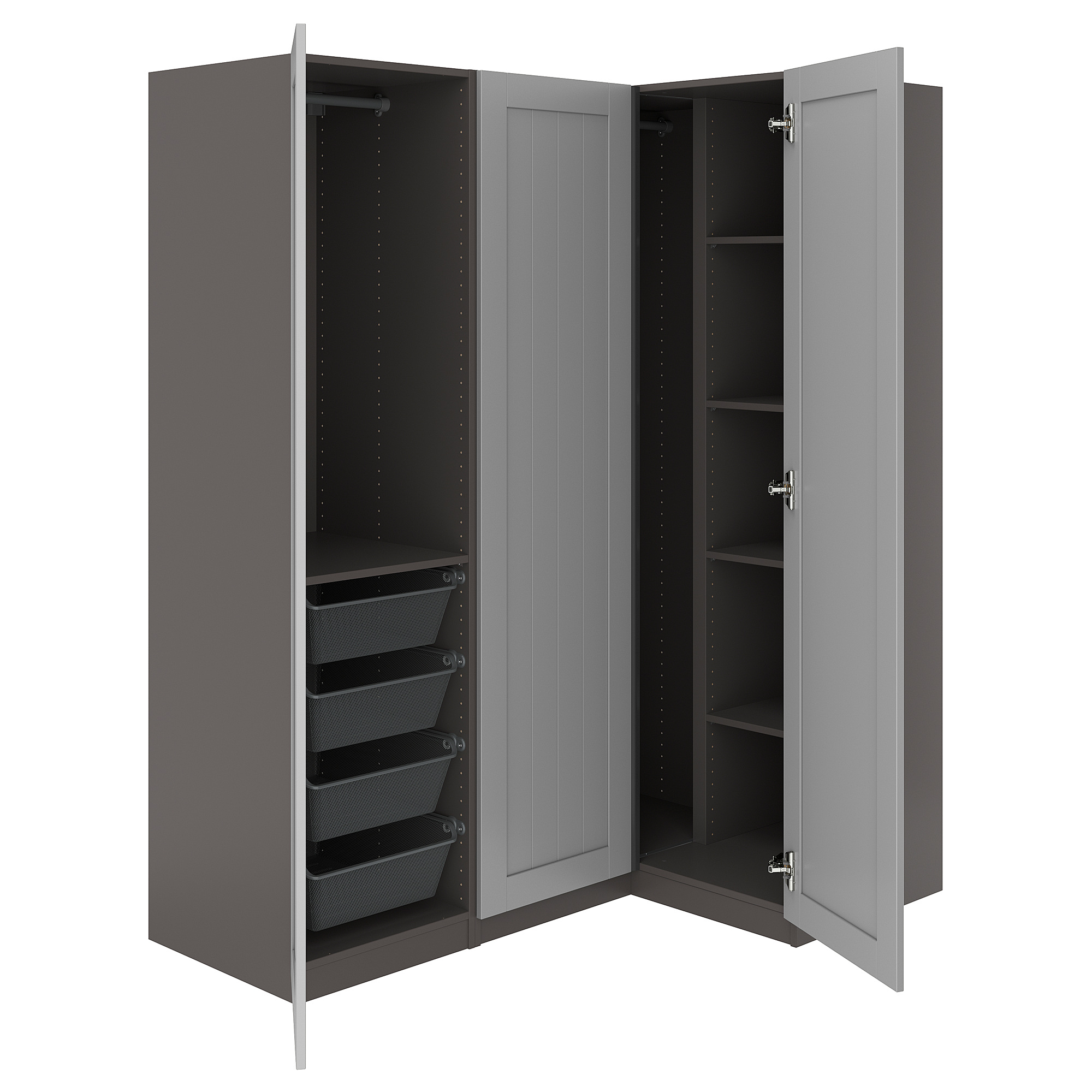 PAX/GULLABERG corner wardrobe