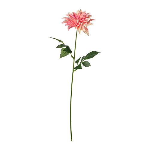 SMYCKA - 人造花, 室內/戶外用 天竺牡丹/粉紅色, 65 公分 | IKEA 線上購物 - PE988367_S4