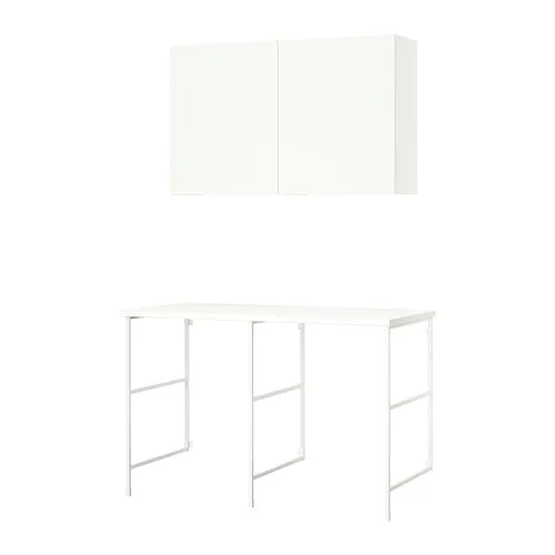 ENHET - 收納組合，白色，139x63.5x90.5 公分 | IKEA 線上購物 - PE921846_S4