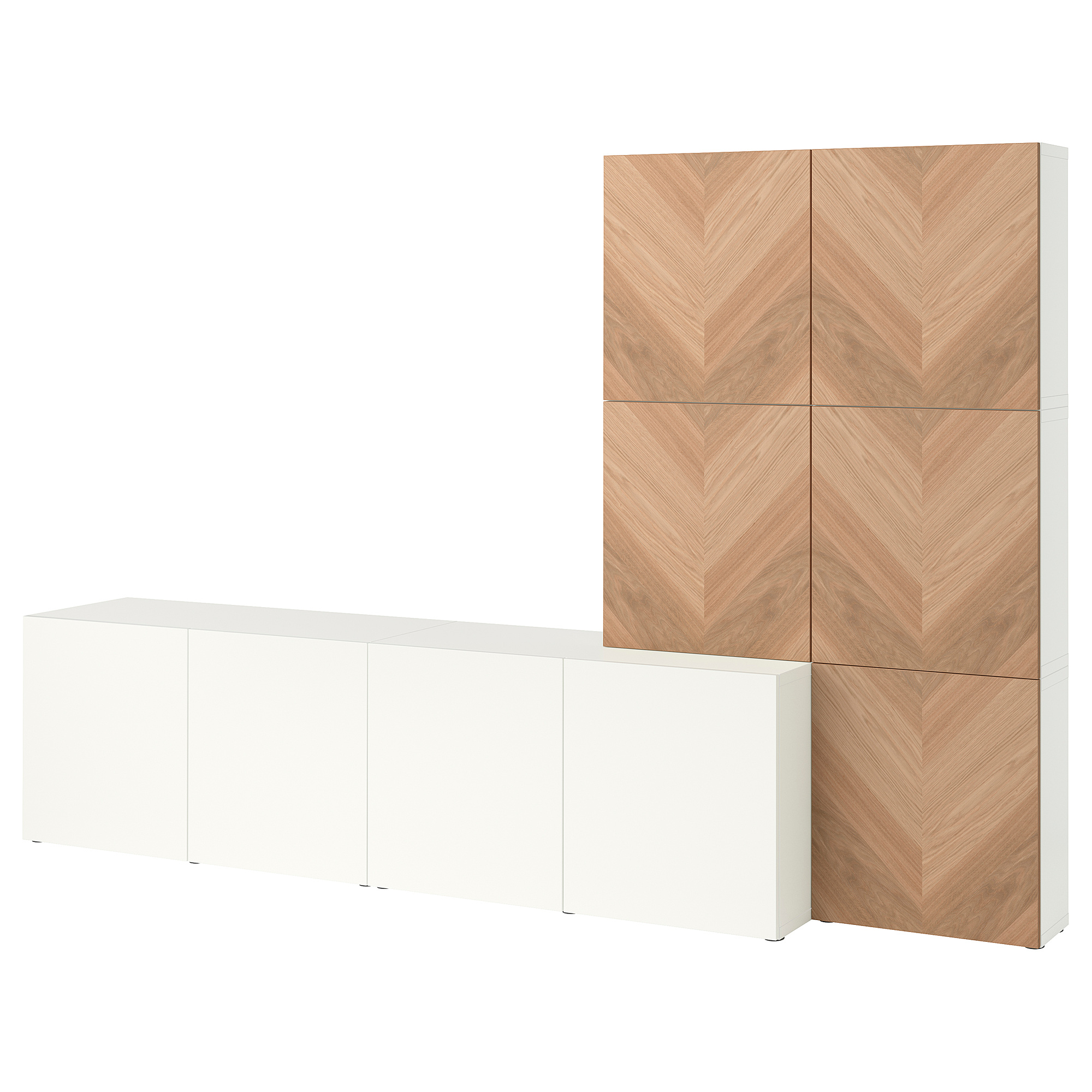 BESTÅ storage combination with doors