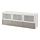 BESTÅ - TV bench with doors and drawers, white/Selsviken high-gloss/beige frosted glass | IKEA Taiwan Online - PE535538_S1