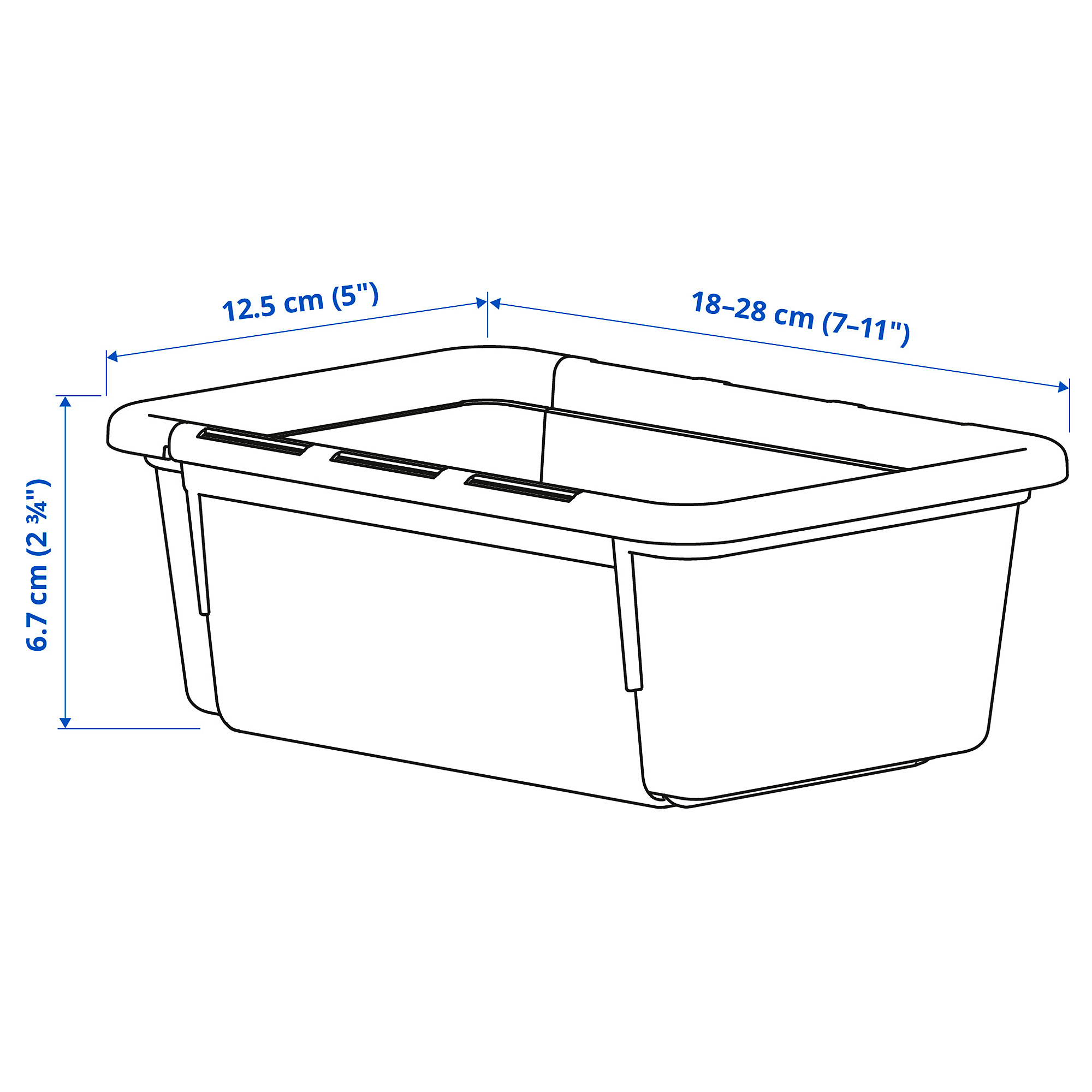 KACKLA extendable box