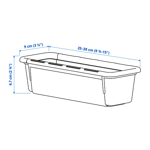 KACKLA extendable box