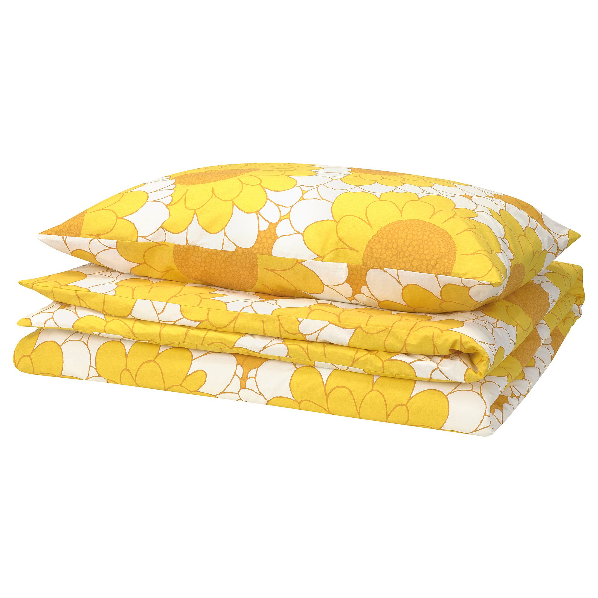 KRANSMALVA duvet cover and pillowcase