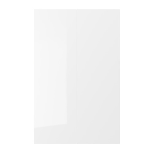 RINGHULT - 2-p door f corner base cabinet set, high-gloss white | IKEA Taiwan Online - PE703934_S4