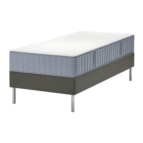 LYNGÖR - divan bed, Vågstranda firm/light blue dark grey, 90x200 cm | IKEA Taiwan Online - PE921967_S4