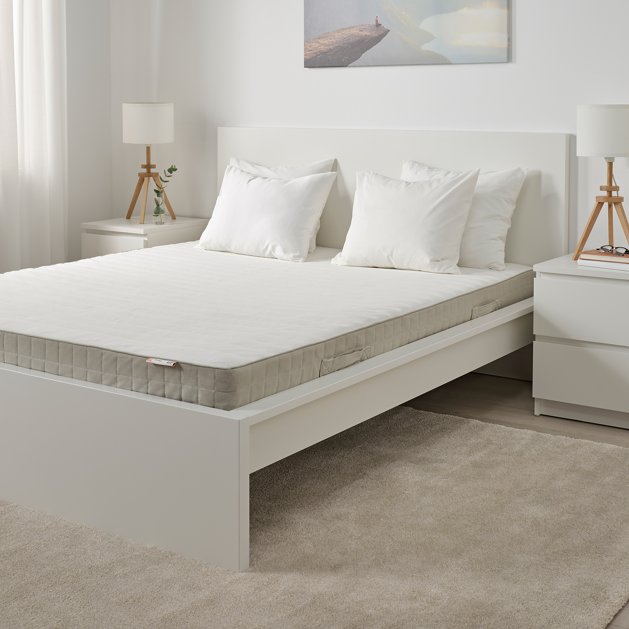 Hafslo 小型雙人彈簧床墊 偏硬 Ikea 線上購物