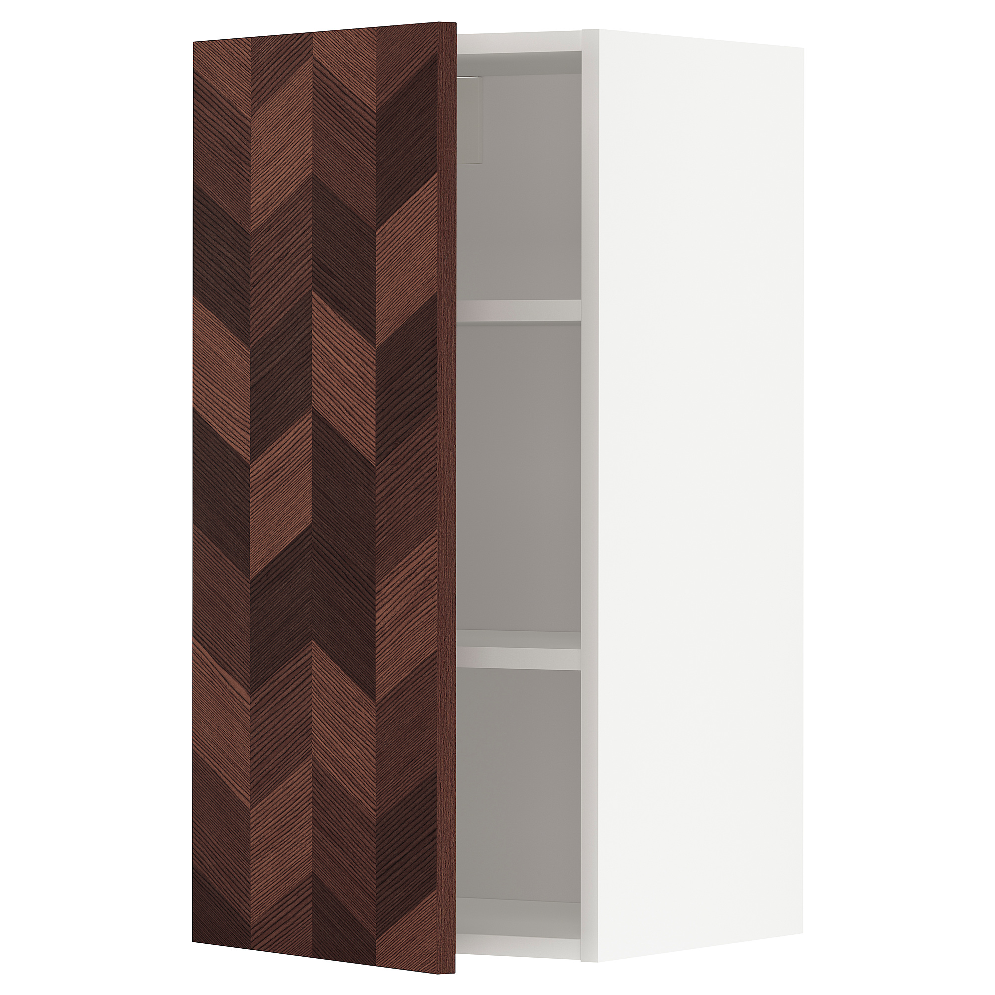 METOD wall cabinet with shelves