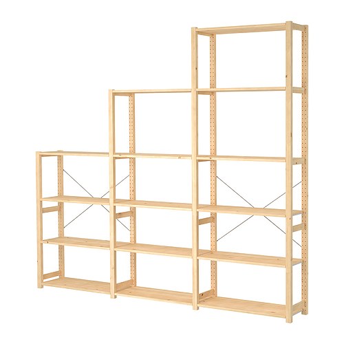 IVAR 3 sections/shelves